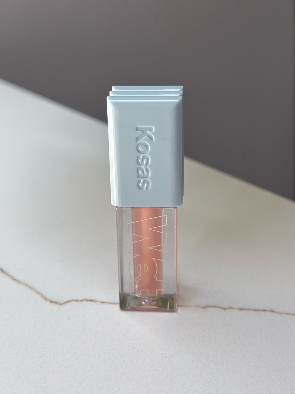 Kosas Wet Lip Oil Plumping Peptide Lip Treatment Gloss - Jellyfish 2ml